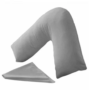 Orthopedic Pillow Nursing Pregnancy Back & Neck & Knee Support Cushion Pillow Maternity Pillow Body Pillow with Pillowcase