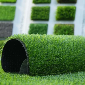 Outdoor Artificial Grass Carpet High Density Fireproof Construction Hoarding Turf Urban Landscaping Football Turf
