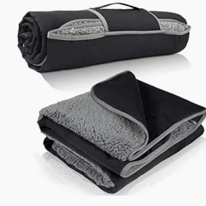 Outdoor Blanket Light Weight Down Alternative Puffy Printed Camping Large Ultra Warm Hammock Waterproof Blanket for Traveling
