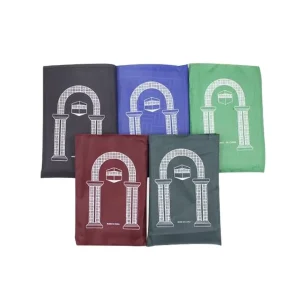 Outdoor Carpets Custom 55*100cm Portable Pocket Islam Prayer Mat Promotion Gift Muslim Prayer Mats Portable Travel Prayer Rug