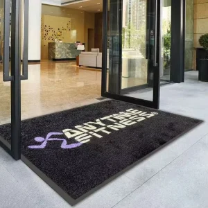 Outdoor Custom Design Mats Non slip Printed Rug Entrance Door Logo Carpet Floor Mat