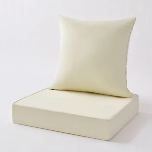 Outdoor Deep Seat Cushion Set Waterproof Woven Polyester Patio Chair Cushions with Fast Dry Foam Filling