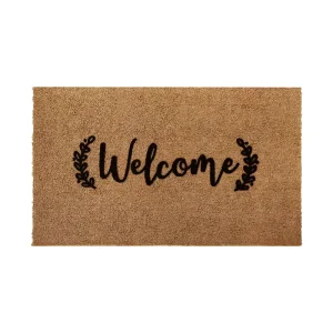 Outdoor Floor Rug Custom Anti slip Dust proof Printed Artificial Coir Door Mat