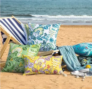 Outdoor Furniture Cushion Throw Pillow Covers Decorative Waterproof Outdoor Cushion Patio Pillows for Couch Tent Park