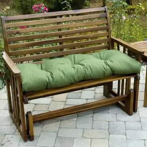 Outdoor Garden Patio and Swimming Pool Swing Bench Seat Cushion Lumbar Pillows & Seat Cushions