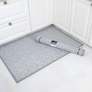 Outdoor Grey Mat Outside Foot Printed Door Mats