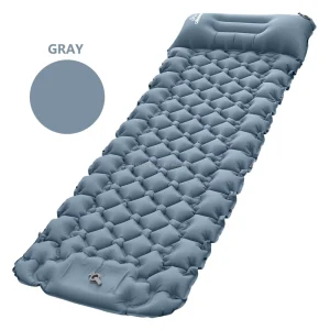 Outdoor Inflatable Mattress Diamond Ultralight Camping Mat Hiking Air Cushion Portable Sleeping Mat Damp Proof Waterproof Pad