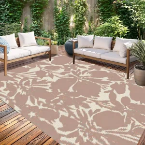 Outdoor Mat Polypropylene Lightweight Easy to Maintain Plastic Carpet Mat