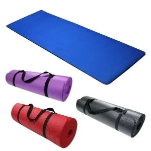 Outdoor Non slip Sports Nbr Yoga Mats Travel Bag Fitness Mats 183cm Size Pvc Tpe Yoga Mat with Strap