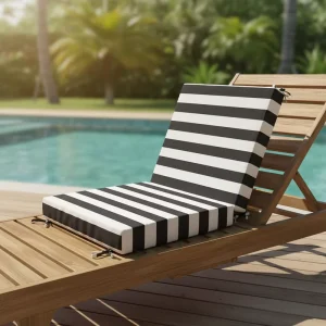 Outdoor Patio Chair Cushions Home Decor Waterproof Seat Cushion Beach Chair Cushions