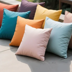 Outdoor Pillows Waterproof Throw Pillow Water Resistant Outdoor Decorative Pillow Garden Pillowcase