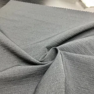Outdoor Waterproof Jacquard Woven Dyed 255gsm 70D 4 Way Stretch 92%Nylon 8%Spandex Ripstop Technical Hiking Fabric for Pants