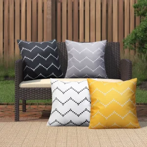 Outdoor Waterproof Spring Summer Pillow Covers Floral Farmhouse Throw Pillows