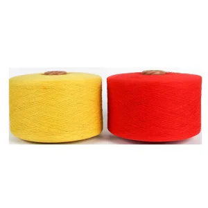 Over 60 Pre dyed Colors Recycled Cotton Yarn for Knitting Weaving Use Regenerated Thread