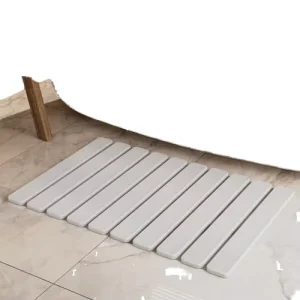 Oversized Diatomite Bathroom Rug Instant Drying Anti Slip Floor Mat for Double Sink Extra Large Stone Mat for Bathtub Area