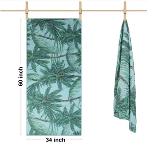 Oversized Luxury Waffle Beach Towel Large Size Soft Skin Friendly Bath Towel Portable Thickened Beach Blanket for Adults Family