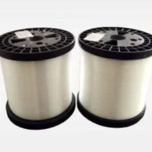 PBT Elastic Filament Chenille Yarn High Strength Bicomponent Monofilament Bleached 008 060