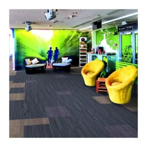 PE Backing Nylon Carpet Tiles 50×50 Commercial Office Modular PVC Backing Carpet Tiles for Commercial Office