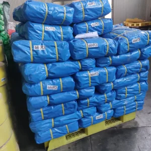 PE Tarpaulin Organic Coated Knitted Twill Industrial Agricultural Covering Sheer Cars Home Textiles