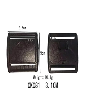 POM Small Snap Buckles and Closures for Luggage Accessories and Belt Buckles