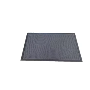 PP Door Mat With PVC Backing Wear Resistant Non Slip Rubber Floor Mat Sand Scraper Dust Removal Entryway Carpet Customized