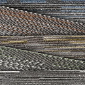 PP Fiber Flooring PVC Commercial Self Adhesive Carpet Tiles