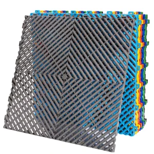 PP Plastic Interlocking Garage Floor Tiles Garage Flooring Mats for Car Detailing Shop Workshop