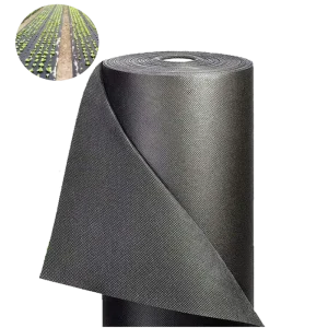 PP Spunbond Nonwoven Geotextile Weed Control Black Landscape Fabric Protective Cover