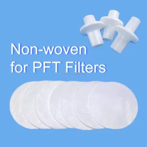 PTF BVF Non-woven Fabric Filter Cotton CPAP Filter for Disposable Bacterial and Viral Breathing Filter BVF Filter Nonwoven