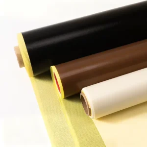 PTFE Adhesive Cloth for Roller Wrapping Non Stick Hot Melt Coating Cast Film Release Fabric for Adhesive Tape Lamination