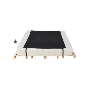 PU Leather Grounding Mattress with Cord Anti-Static Bed Grounding Pad for Sleep Plain Style