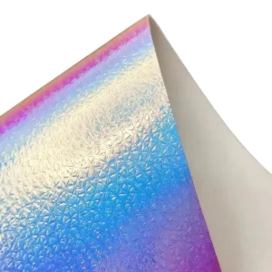 PU Magic Mirror Lychee Pattern Synthetic Leather for Luggage Handbag Shoes Cosmetic Bag