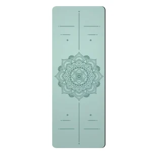 PU Natural Rubber 5mm Yoga Mat Professional Anti Slip Grip Sports Dance Luxury Meditation Fitness Customization