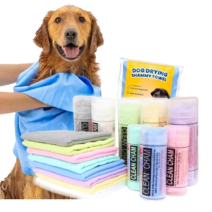 PVA Dog & Cat Bath Towel Factory Custom Logo Multicolor Multifunctional Luxury Stock Dryer Bathroom Towels