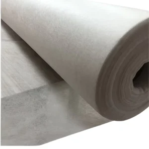 PVA Material 90C Degree Hot Water Soluble Non Woven Backing Sheet Rolls 30 33 35 38GSM