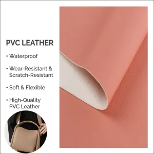 PVC Artificial Leather Abrasion-resistant for Handbag Sofa