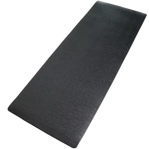 PVC Black Pink Eco Fold Yoga Mat for Treadmill Exercise Spinning Bike Jump Rope with Customizable Length