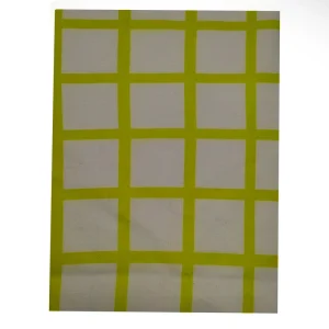 PVC Coated 100% Polyester 210D Grid Jacquard Woven Pattern Luggage Picnic Mats Laundry Bags Car Accessory Use