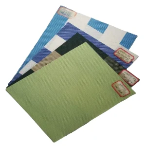 PVC Coated Mesh Woven Jacquard Lightweight Upholstery Fabric for Outdoor Furniture Bags & Shoes