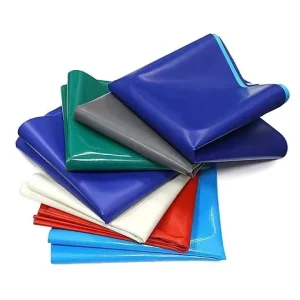 PVC Coated Tarpaulin Customized Color Plain Flame Retardant Waterproof Outdoor Truck Cover