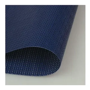 PVC Coated dipped Black Deep Blue Polyester Mesh BCTB1210 260G 12*10