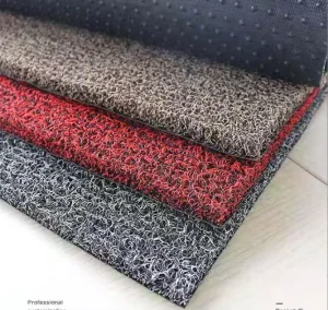 PVC Coil Roll Car Interior Material custom fabric Cut for Car Mat Door Cushion Carpet Floor Mat Non slip Mat Car Leather
