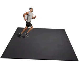 PVC High Density Non slip Large Exercise Mat for Home Gym Flooring