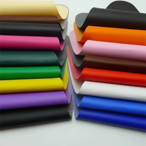 PVC Leather Fabric Woven Grain Breathable UV Resistant Chair Seat Upholstery for Automotive Marine Outdoor Furniture