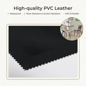 PVC Leather Material Heavy Duty Office Chair Fabric Sofa Use