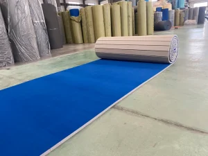 PVC Martial Arts Roll-Up Exercise Mats for Sanda Taekwondo MMA Brazilian Jiu-Jitsu (2.5-5cm Thickness)
