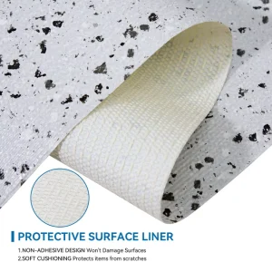 PVC Placemat Anti Slip Eco Friendly Non Toxic Waterproof Heat Resistant Dining Table Place Mat for Home Restaurant