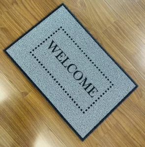 PVC Printing Foot Outdoor Door Floor Mat Chinese Manufacturers Hot Selling Size Custom Coil Rug