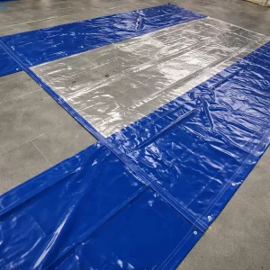 PVC Strip Curtains Industrial Room Divider Soundproof Curtain for Warehouse Door Partition and Temperature Control