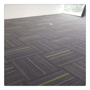 PVC asphalt Environment friendly Back Carpet Tile for Office Commercial Carpet Tiles